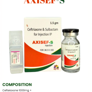Ceftriaxone 1000mg + Sulbactam 500mg (Injection)