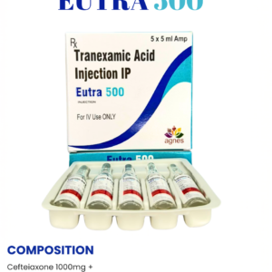 Tranexamic Acid 500 mg (5ml Inj)